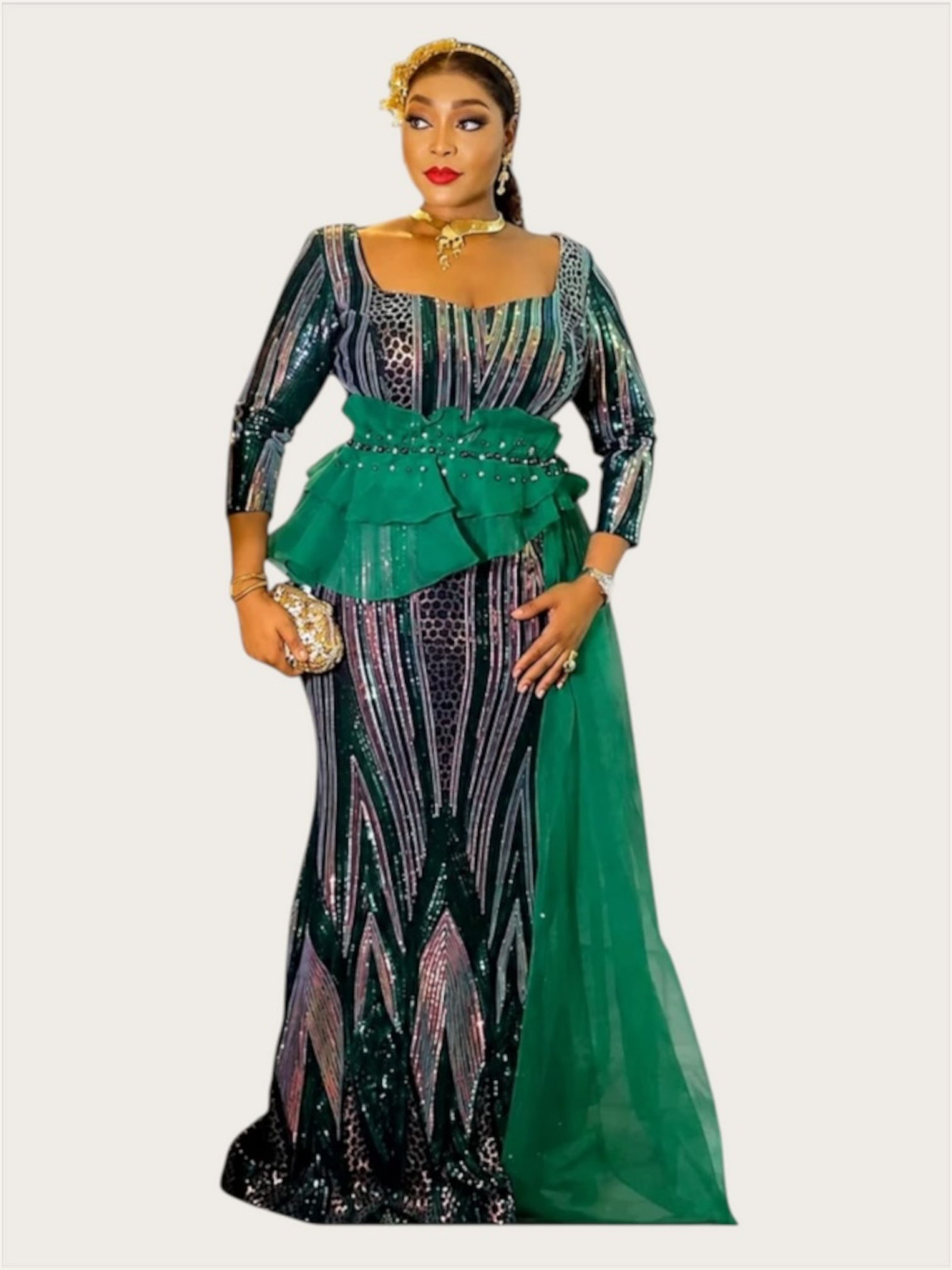 Emerald Royale Gown
